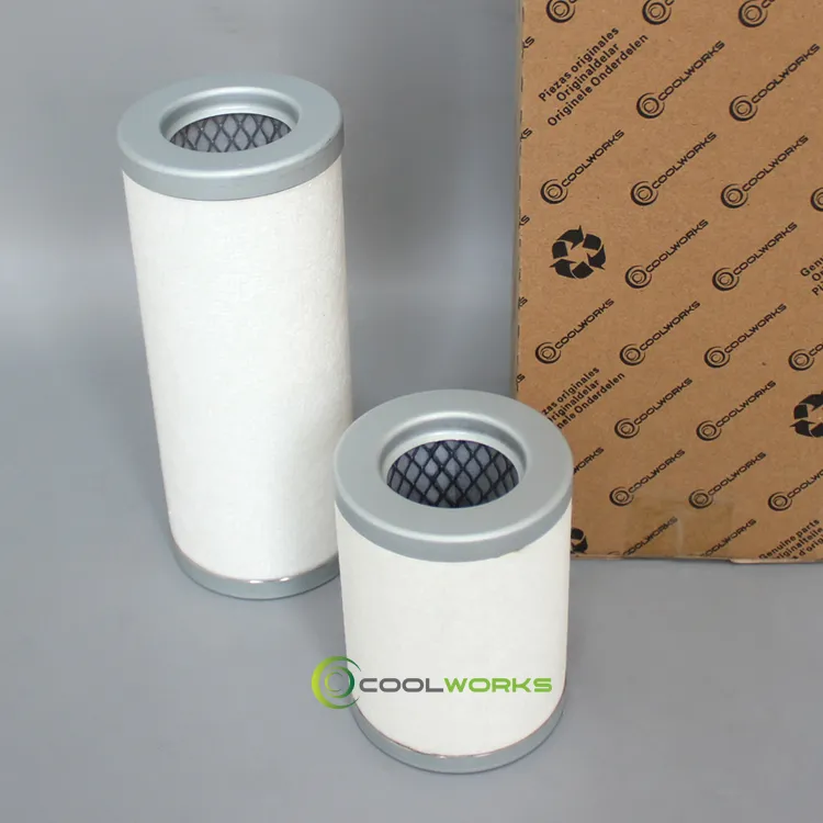 High Quality Fiberglass Filter Paper End Cover Air Compressor Filter Element Oil Gas Separator 59031090 52533020 Replaced Hitachi