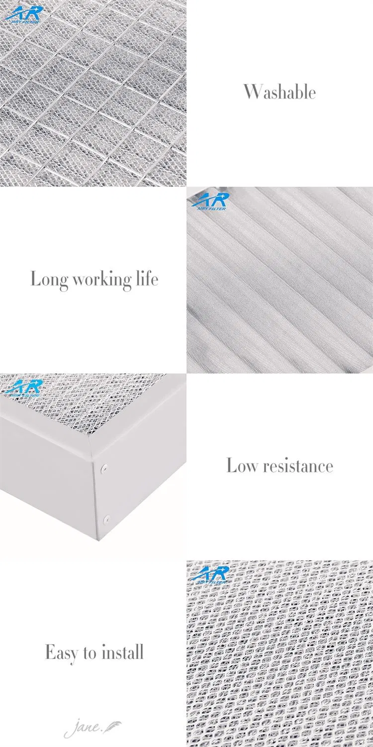 High Standard Metal Mesh Pre-Filter for Ventilation System