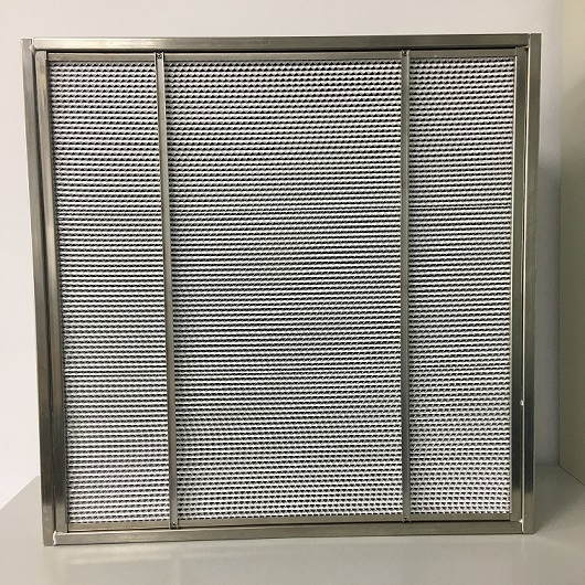 High Temperature HEPA Air Filter Clapboard Filter
