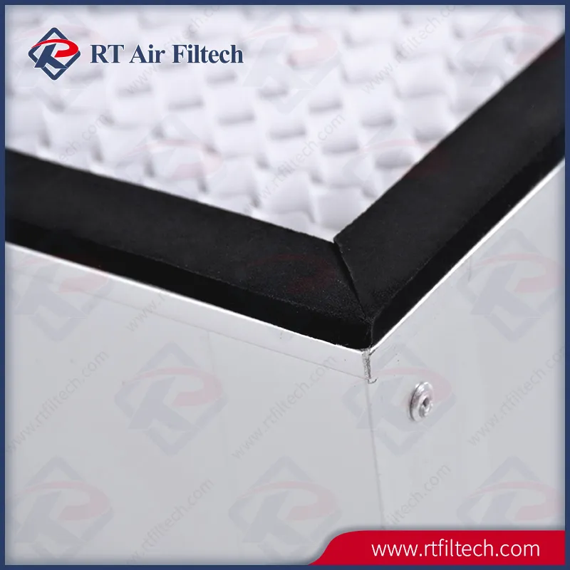 Hospital Pharmaceutical Factory Deep Pleat HEPA Air Filter