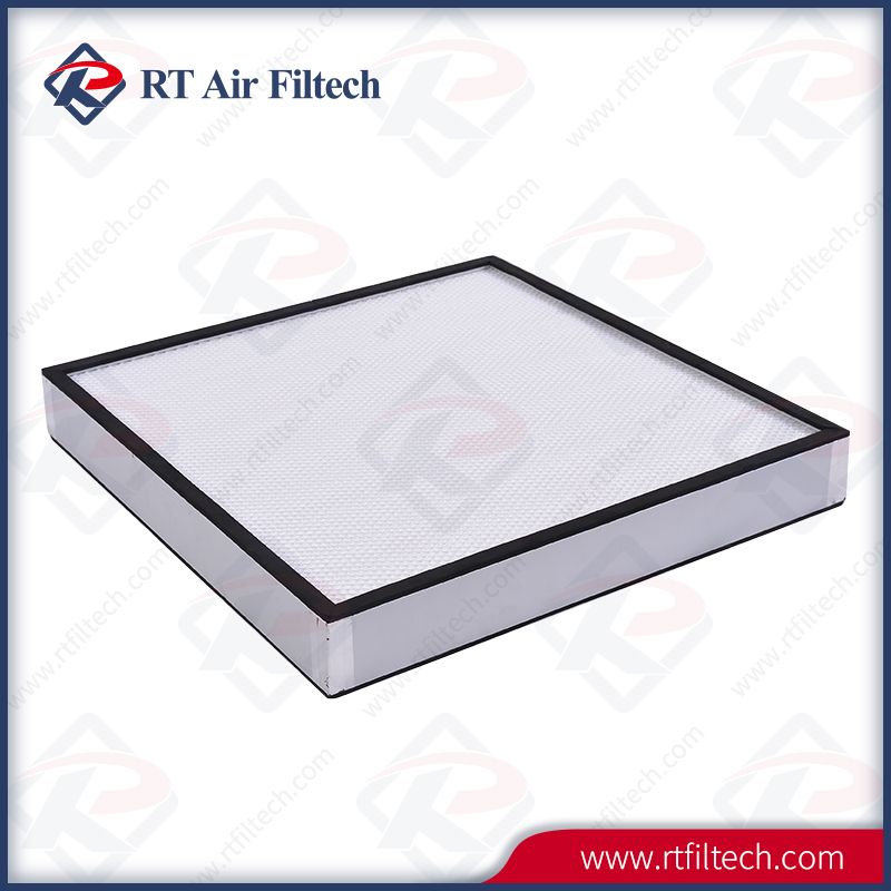 Hospital Standard Aluminum HEPA Air Filter in Particle Arresting 99.9% Air Filtration