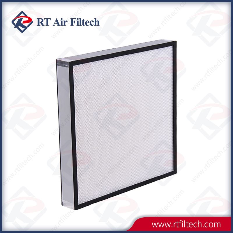 Hospital Standard Aluminum HEPA Air Filter in Particle Arresting 99.9% Air Filtration