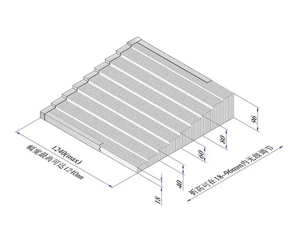 Hospital U15 U17 Mini Pleated ULPA Filter for Cleanroom