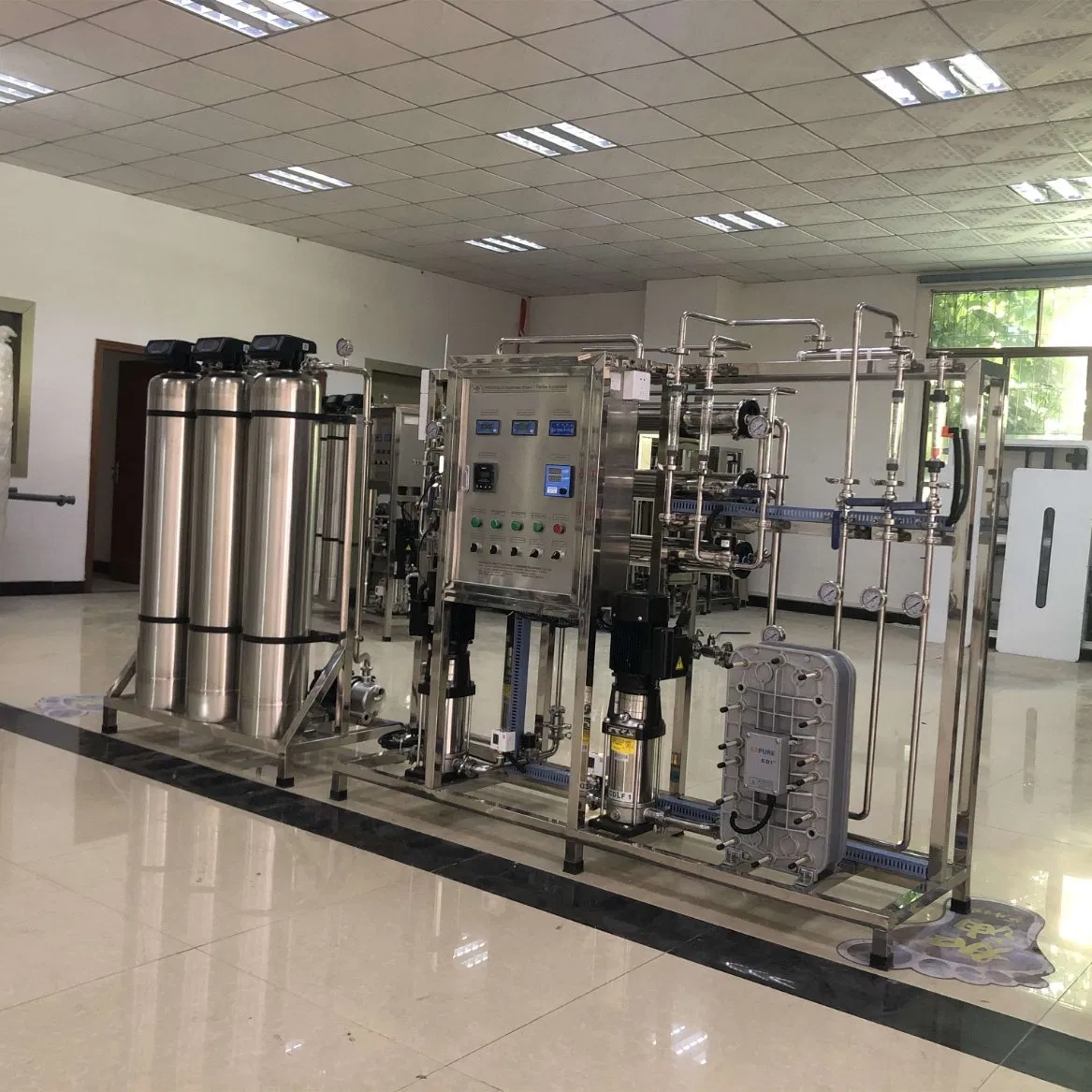 Hospital Use Guangzhou Distilled Water Purifier Filter System Treatment Plant for Dialysis Machines (KYRO-250)