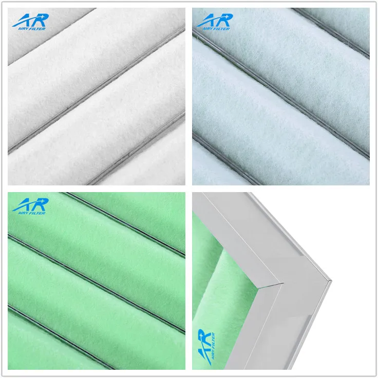 Hot Sale Modern Foldable Washable Pleated Pre Panel Filter