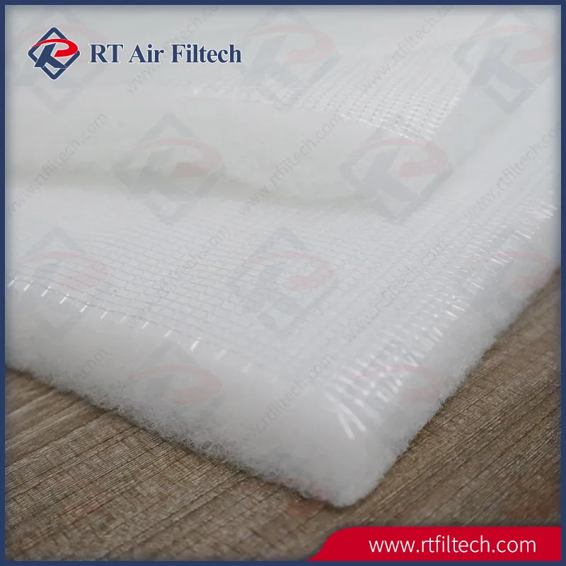 Jumbo Roll Ceiling Cotton Air Filter Media Nonwoven Filter Media