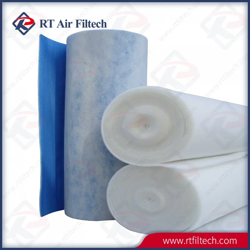 Jumbo Roll G4 EU4 Synthetic Fiber Air Filter Media Material