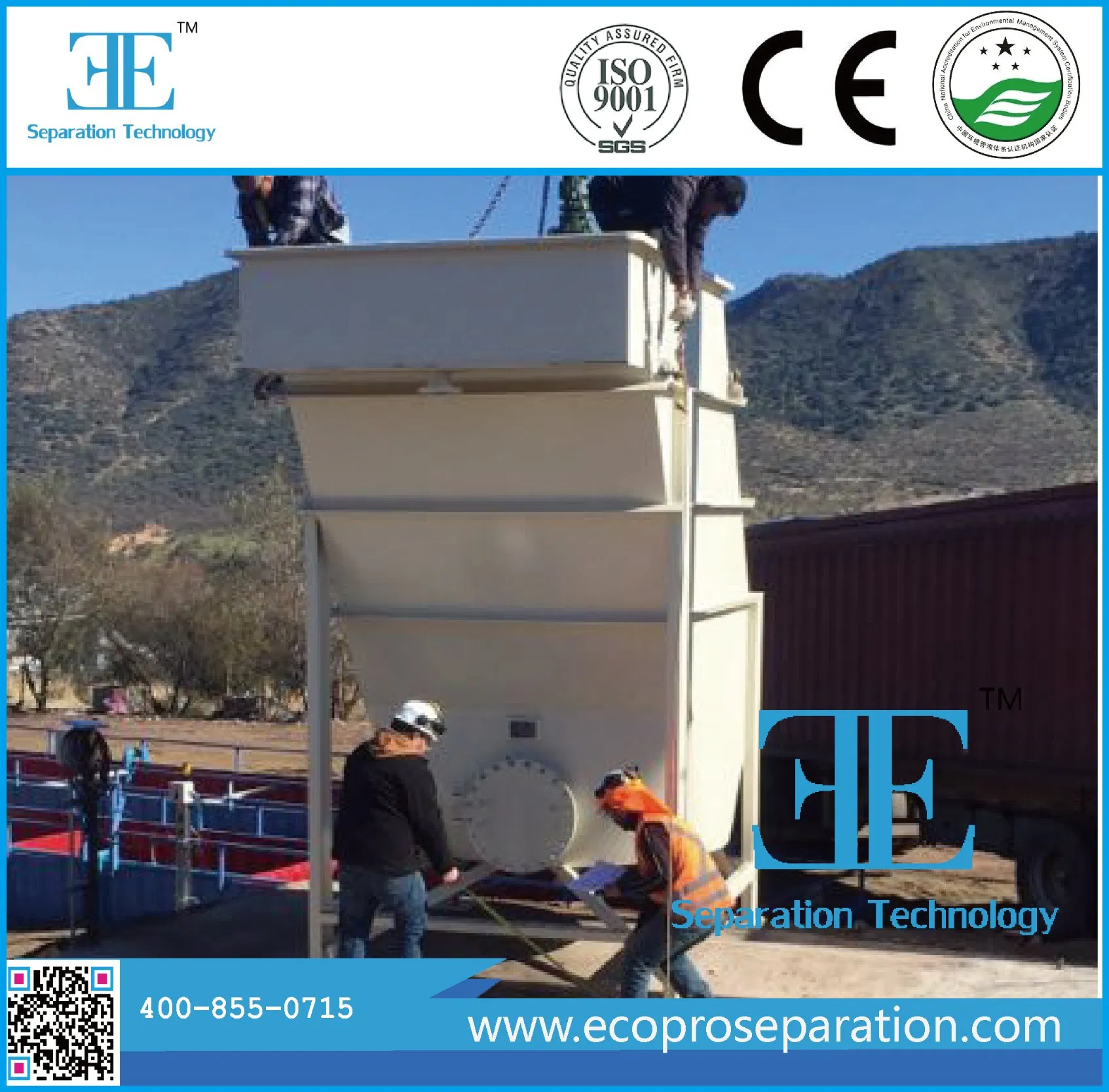 Lamella Clarifier System Is an Inclined Plate Sedimentation System