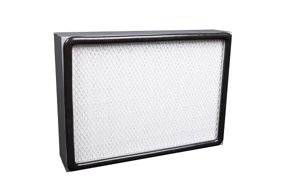 Minipleat HEPA Air Filter H10-U16 with 100% Scanning Test Installed in Clean-Room or Air-Purification or Ventilation System and Equipment.