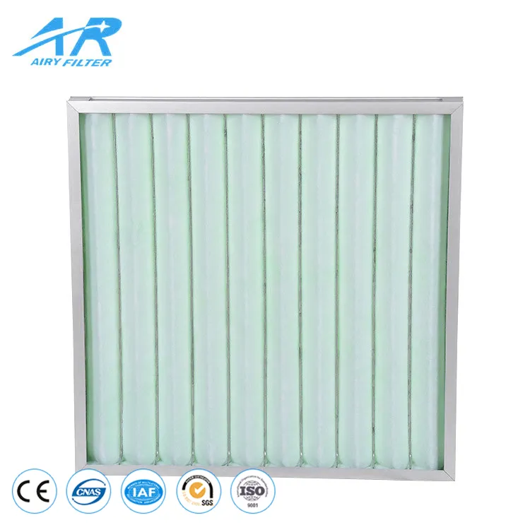 Modern Foldable Washable Pleated Pre Panel Filter with High Quality