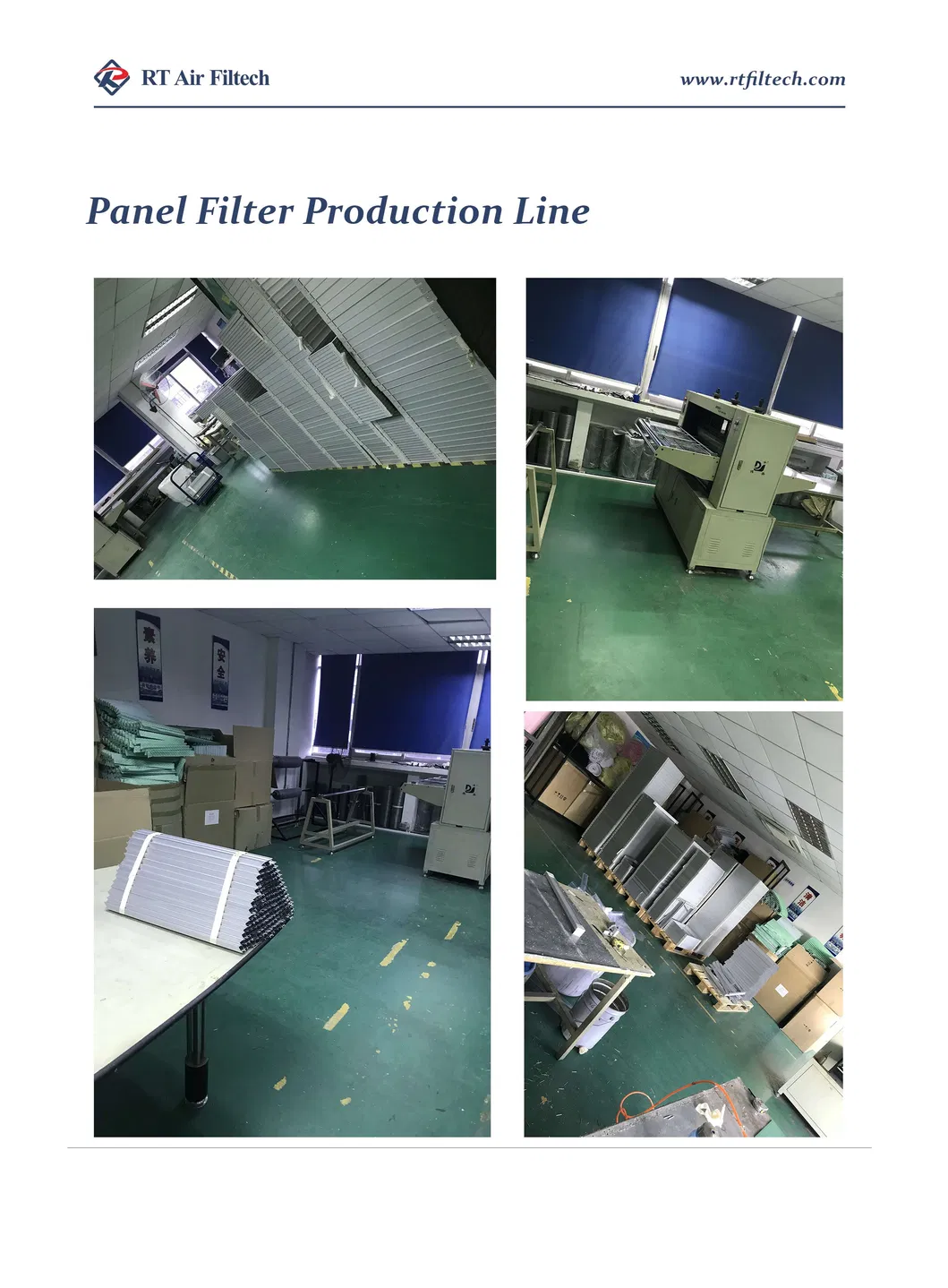 New Primary Effiency Panel Filter