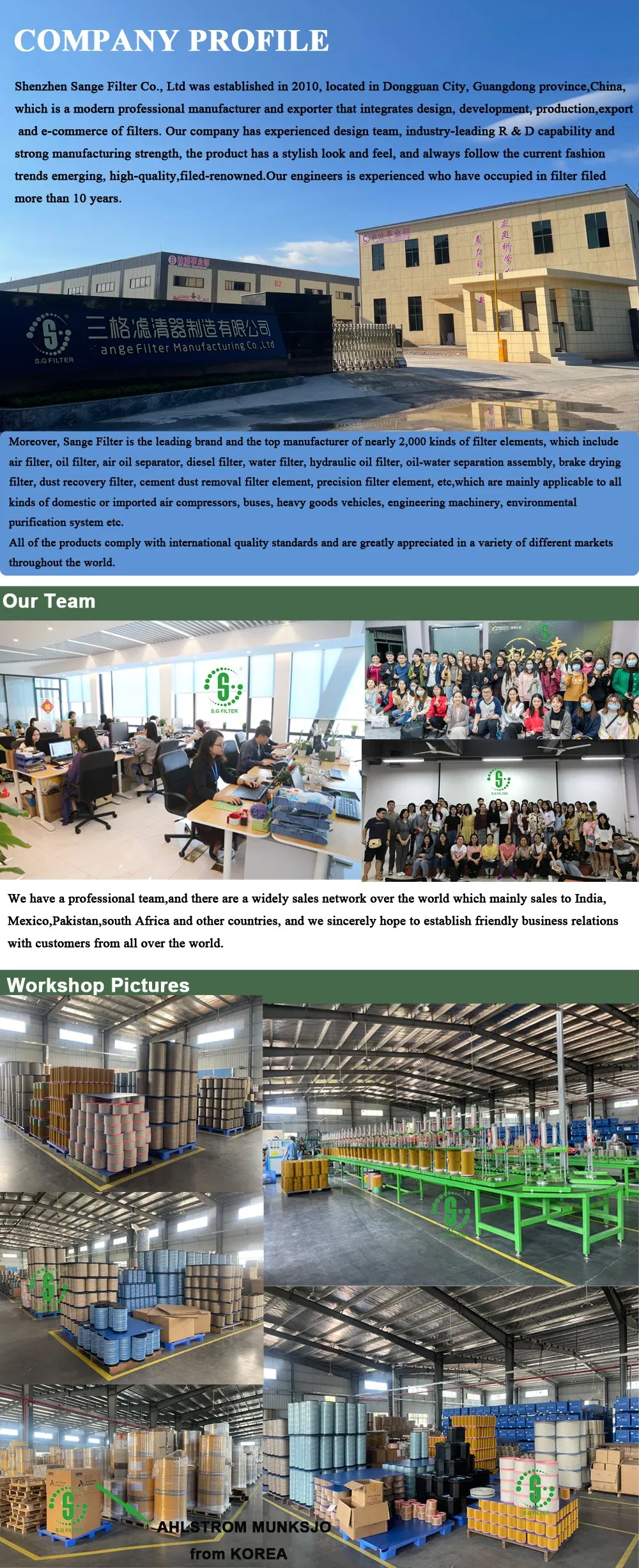 Oil Filter Fuel Filter CH10930 CH10929 CH10931 for Perkins