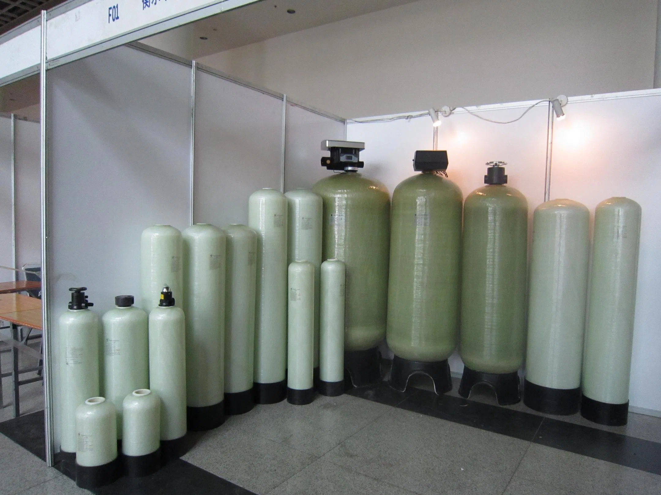 PE Inner Shell Filter Water Treatment FRP Vessel