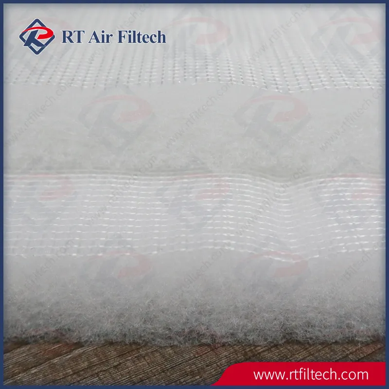 Polyester Medium Filter Media M5 Ceiling Filter for Spray Paint Booth