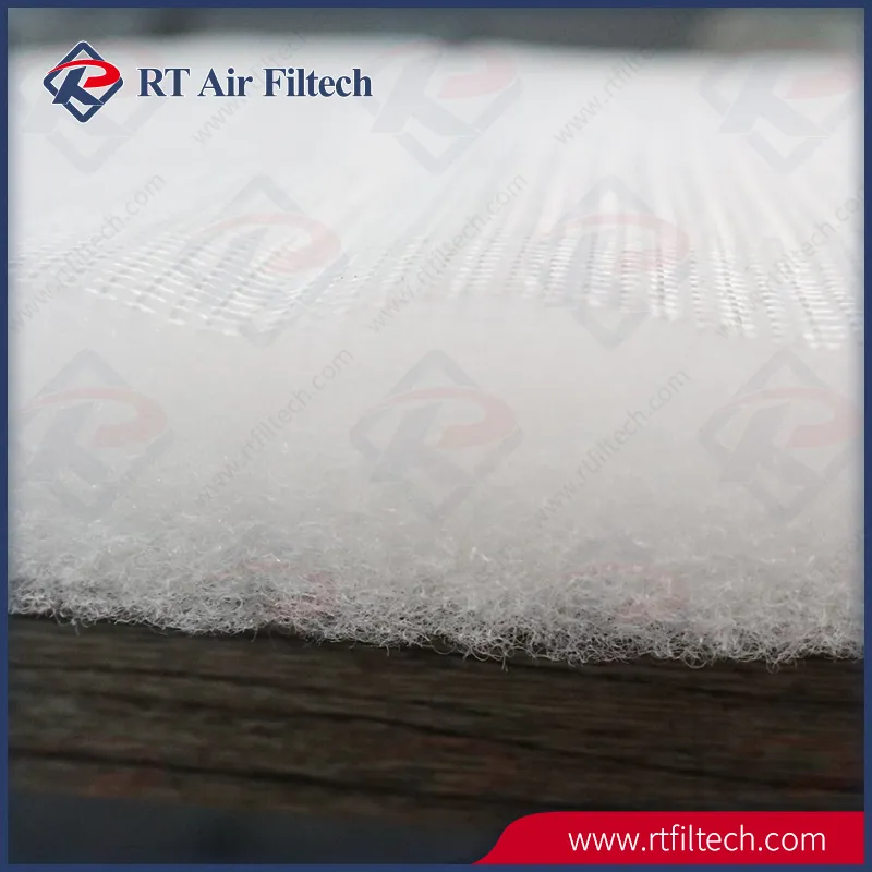 Polyester Medium Filter Media M5 Ceiling Filter for Spray Paint Booth