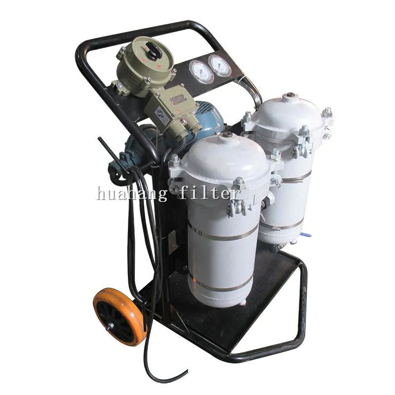 Portable Explosion-proof Lubricating oil Dehydration Vacuum System Oil Purifier Machine/Oil Filtration Plant BLYJ