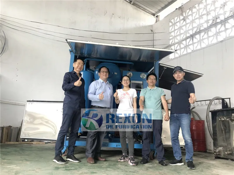 Power Substation Used Insulation Oil Filtration Unit 9000lph