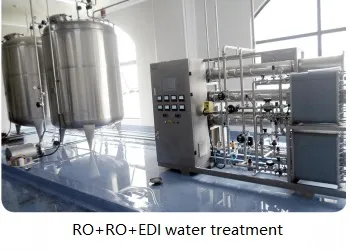 Reverse Osmosis System Two Stage 15tph