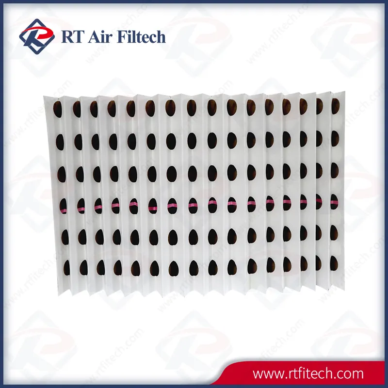 Rt 2021 Hot Sale 1*10m V Type Paint Paper Filter for Open Face Spray Booth