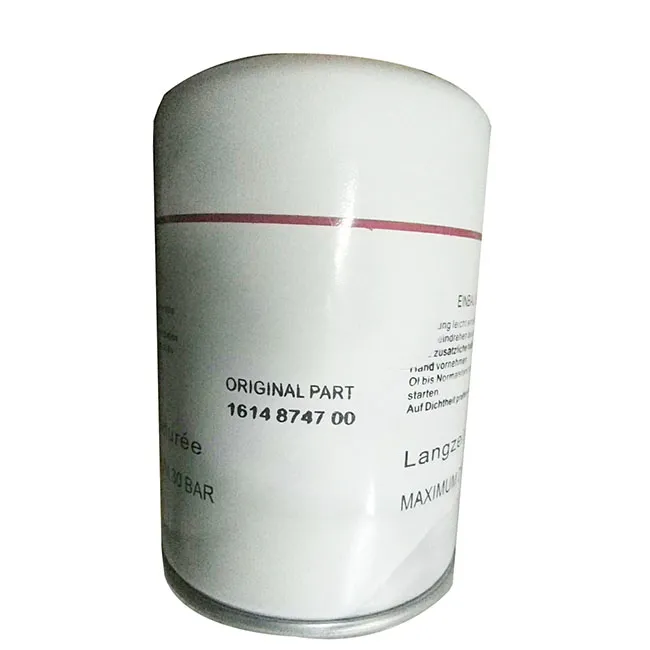 Screw Machine Spare Parts Replacement Air Compressor Oil Filter
