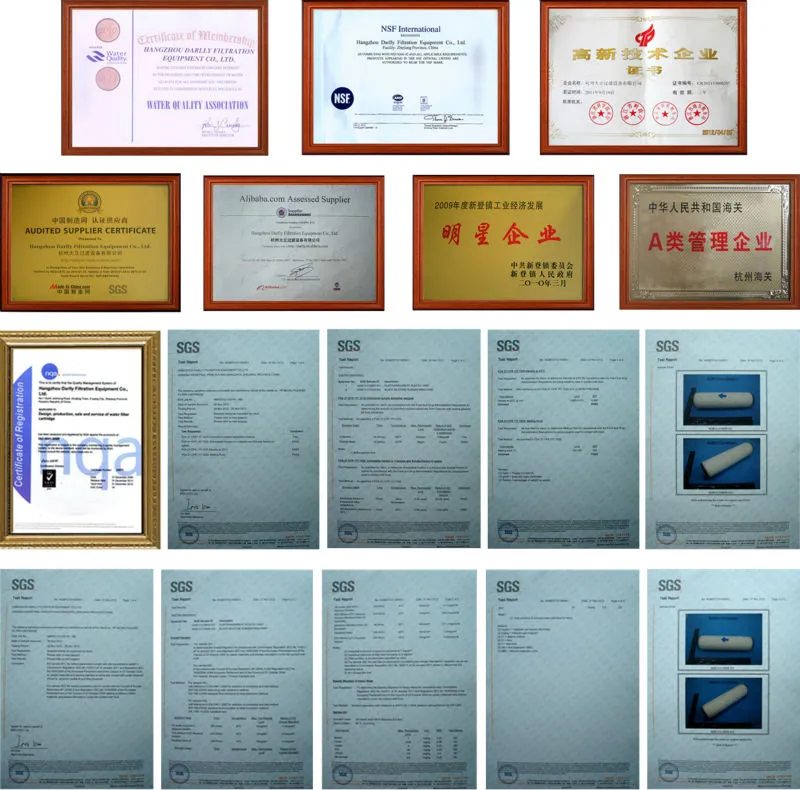 Seawater Desalination High Flow Filter Cartridge PP Media