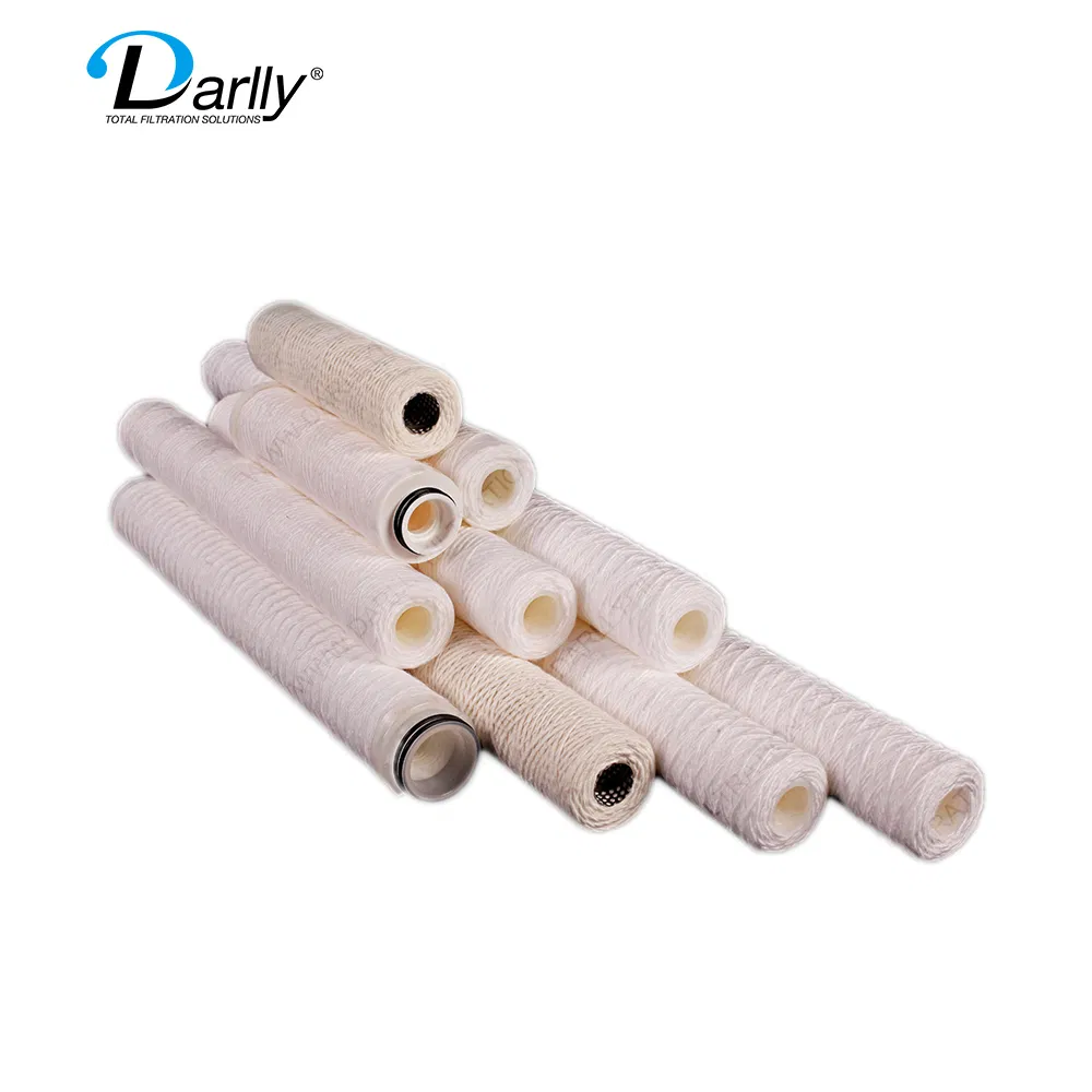 Sediment Water PP String Wound Filter Cartridge RO Pre-Filtration
