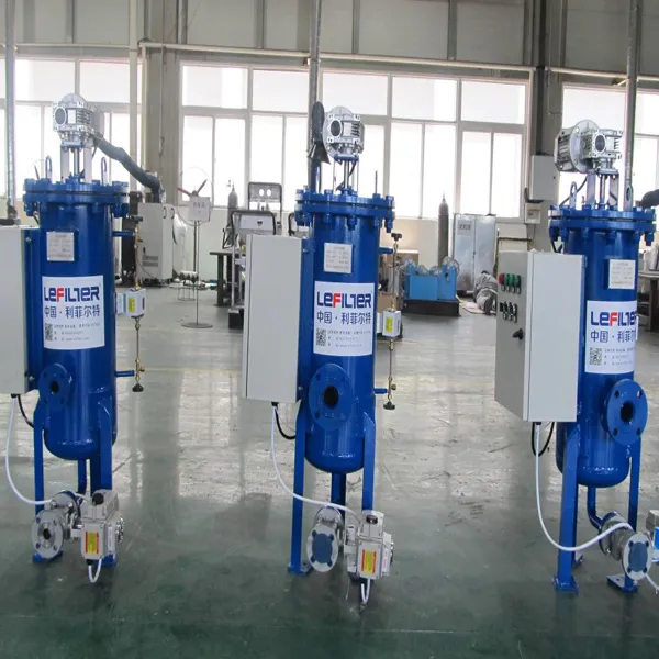 Self-Cleaning Filter for Water Treatment System