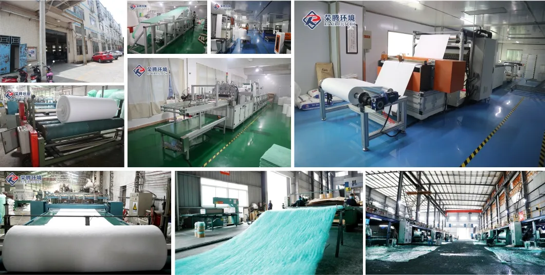 Sky Filter Net or Cloth Backing Ceiling Filter for Spray Paint Booth