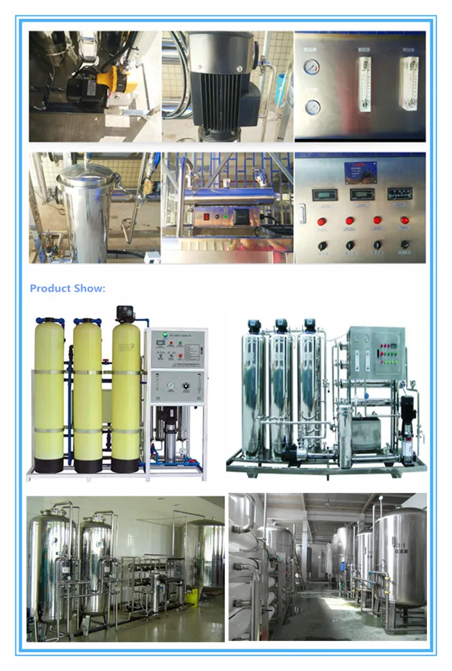 Stainless/Fiber Glass Steel Water Treatment/Filter/Purifier/Purification//Purificacion De Agua System/Machine Equipment