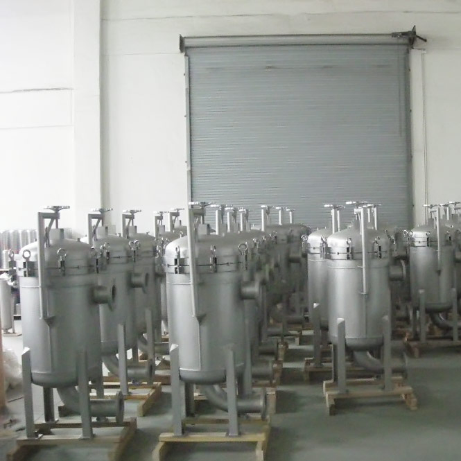 Stainless Steel Liquid Multi Bags Filter Housing