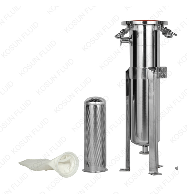 Stainless Steel Ss Multi Bag Cartridge Lenticular Magnetic Gas Steam Beer SS316 Duplex Vessel Tri Clamp Sanitary Filter Housing