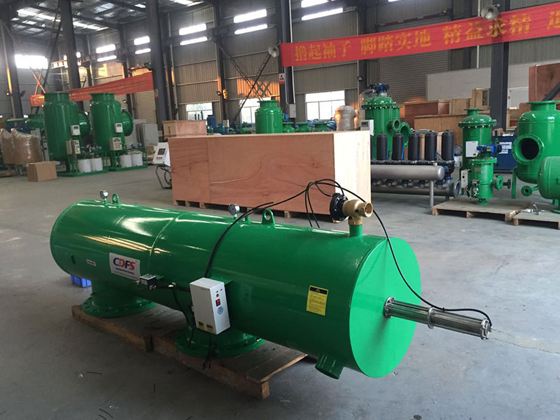 Sucking Type Self-Cleaning Filter for Sea Water