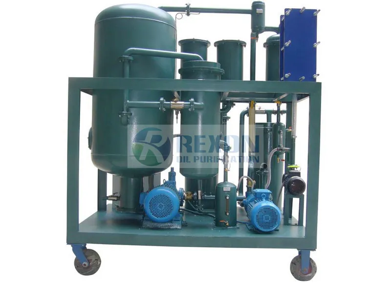 Vacuum Lubricating Oil Purifier for Contaminated Oil Cleaning Process