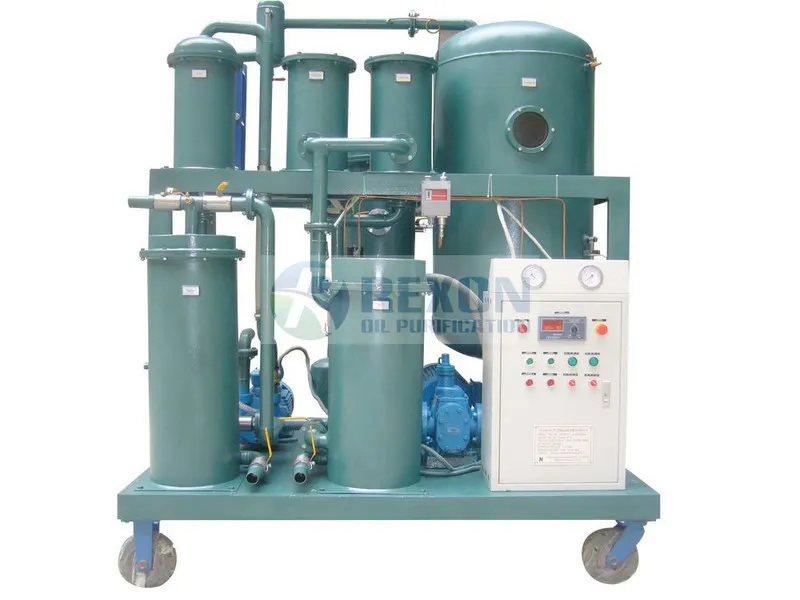 Vacuum Lubricating Oil Purifier for Contaminated Oil Cleaning Process