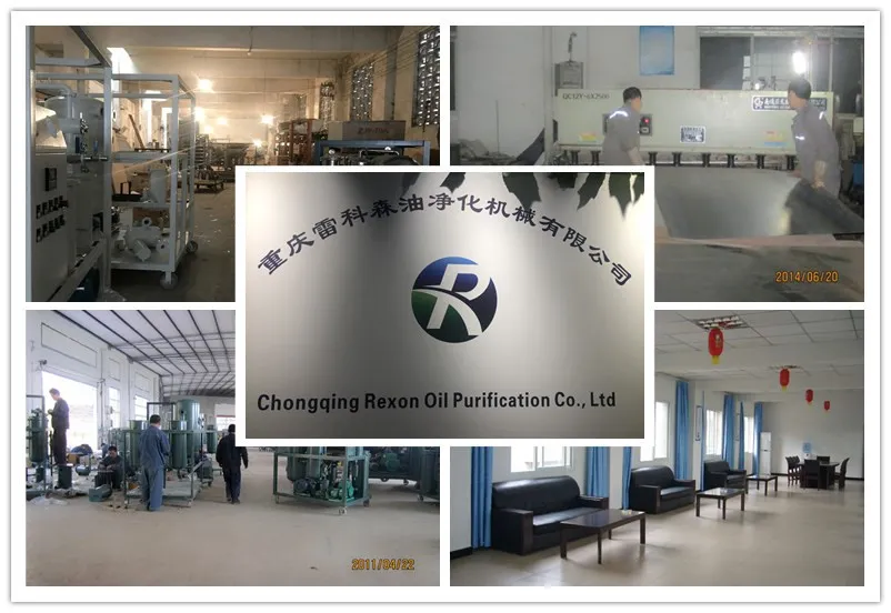 Vacuum Processing Dielectric Oil Purification Machine Dewater and Degas From Oil