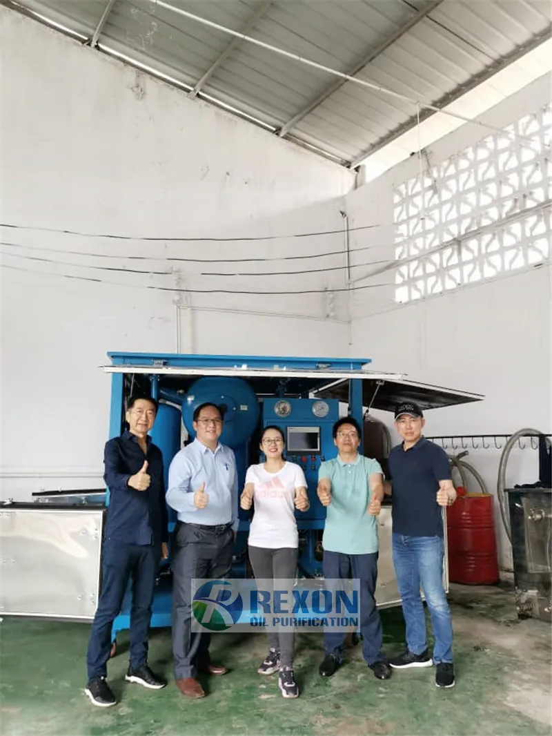 Vacuum Processing Dielectric Oil Purification Machine Dewater and Degas From Oil