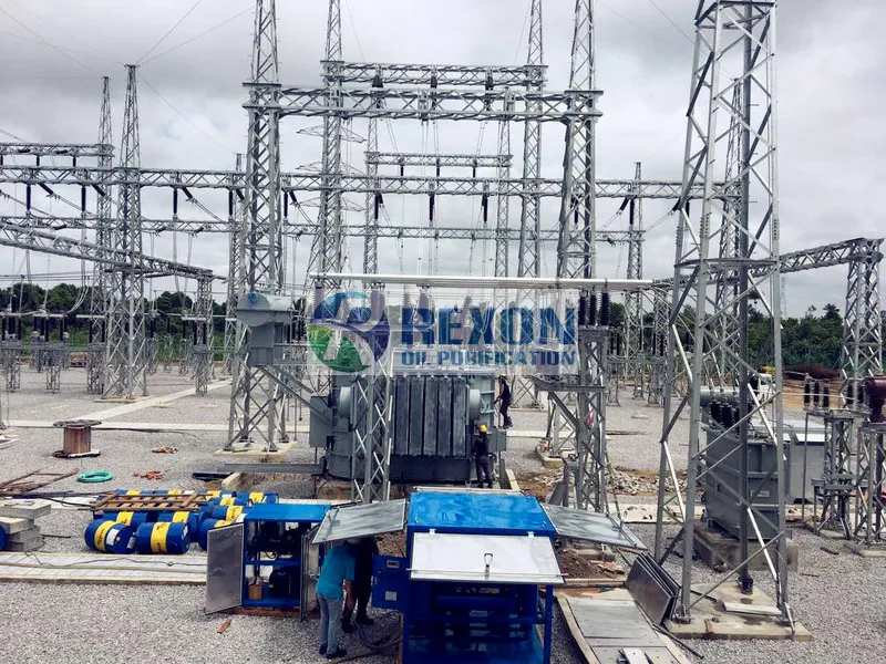 Vacuum Processing Dielectric Oil Purification Machine Dewater and Degas From Oil