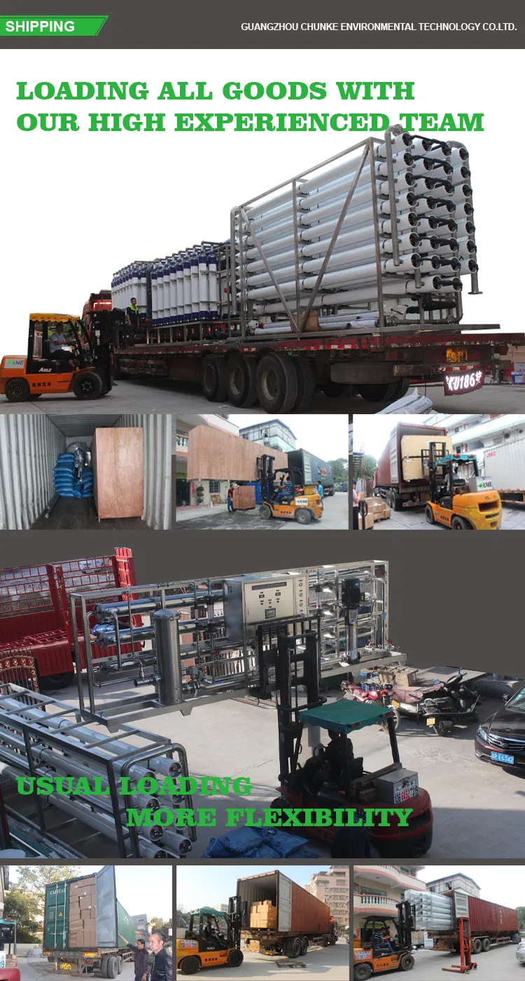 Water Purification Systems Water Treatment System Reverse Osmosis 250 Litre 1000lph RO Plant for Bottling