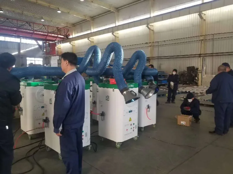 Welding Smoke Extractor with Airflow 1800m3/H-4800m3/H